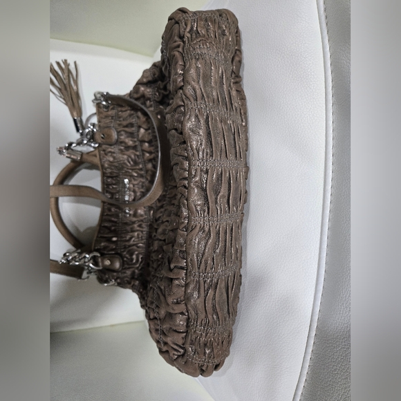 Michael Michael Kors Quilted Lambskin Handbag - Picture 11 of 13